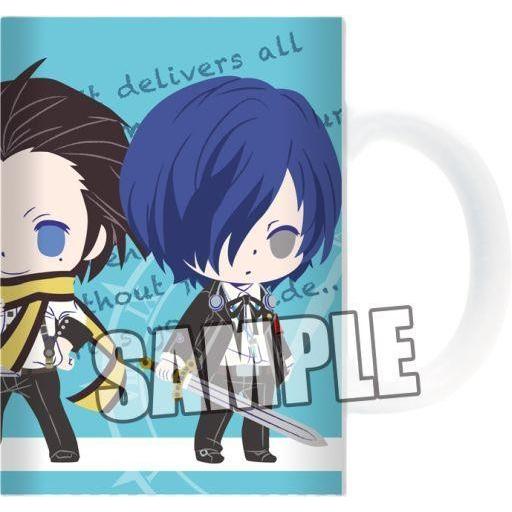 中古マグカップ・湯のみ(キャラクター) 結城＆望月＆コロマル chipicco フルカラーマグカップ 「劇場版 ペルソナ3」