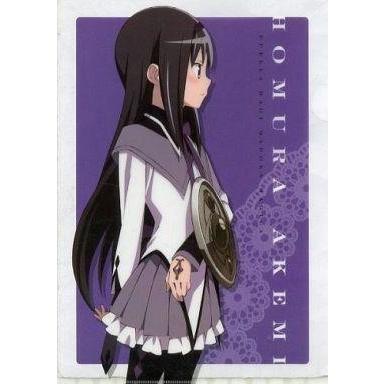 中古クリアファイル 暁美ほむら A4クリアファイル 「ロッテリア