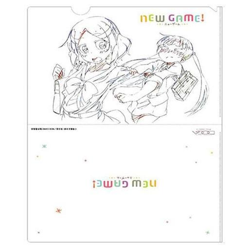 中古クリアファイル C.青葉＆りん A4原画クリアファイル 「NEW GAME!」｜suruga-ya