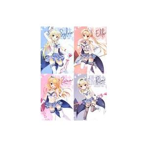 中古クリアファイル A4クリアファイル4枚セット 「金色ラブリッチェ