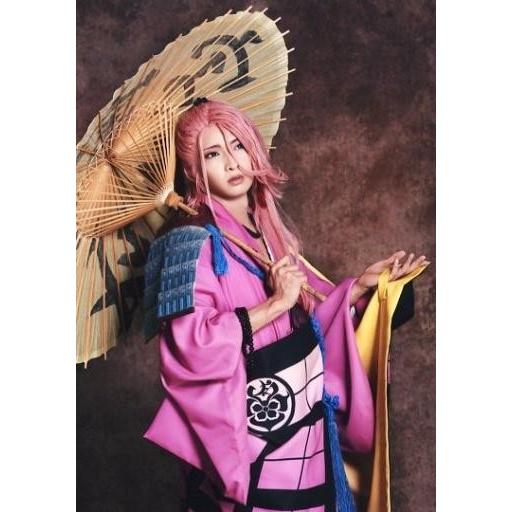 中古生写真 男性 佐々木喜英 宗三左文字 膝上 衣装ピンク 傘 背景茶 キャラクターショット 舞台 刀剣乱舞 虚伝 燃ゆる本能寺 G 駿河屋ヤフー店 通販 Yahoo ショッピング
