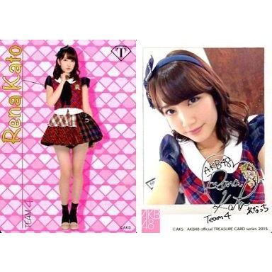 中古アイドル(AKB48・SKE48) 加藤玲奈/レギュラーカード【自撮りカード】/AKB48 official TREASURE CARD｜suruga-ya