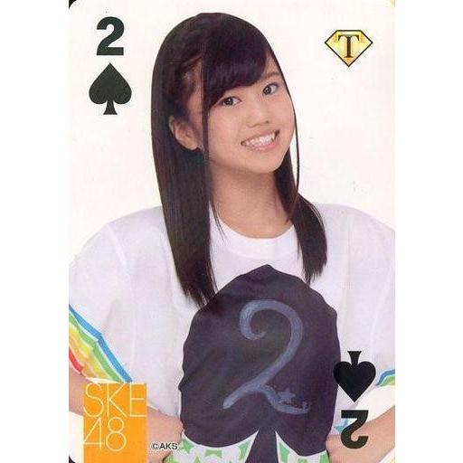 中古アイドル(AKB48・SKE48) スペードの2 ： 町音葉/レギュラーカード(トランプカードプラスアルファ)//SKE48 o｜suruga-ya
