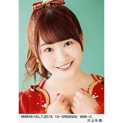 中古生写真(AKB48・SKE48) 川上礼奈/NMB48×B.L.T.2015 12-GREEN22/686-C｜suruga-ya