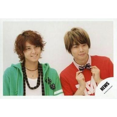 中古生写真(ジャニーズ) NEWS/手越祐也・増田貴久/横型・バストアップ 