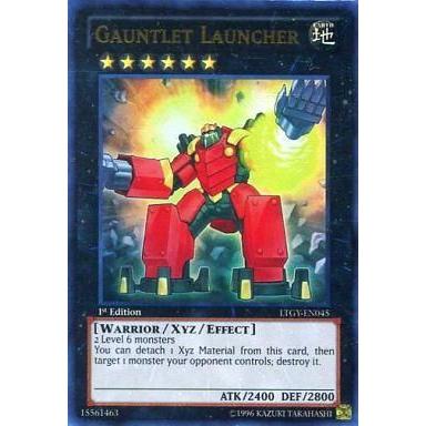 中古遊戯王 LTGY-EN045[UR]：Gauntlet Launcher/ガントレット・シューター｜suruga-ya