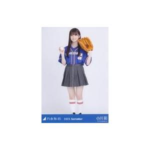 中古生写真(坂道シリーズ) 小川彩/全身・ベースボールシャツ2023
