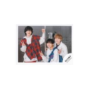 中古生写真(STARTO) なにわ男子/道枝駿佑・長尾謙杜・大橋和也/横型