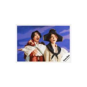 中古生写真(STARTO) Snow Man/渡辺翔太・宮舘涼太/横型・上半身