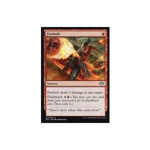 中古マジックザギャザリング 122/254[U]：【MH1】Firebolt/炎の稲妻
