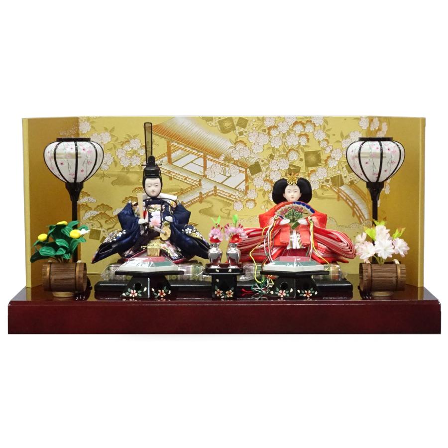 新品 お雛様 初節句に 間口65cm