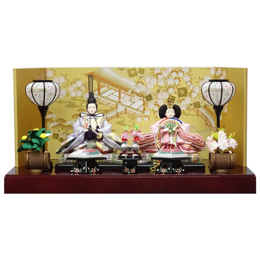新品 お雛様 初節句に 間口65cm