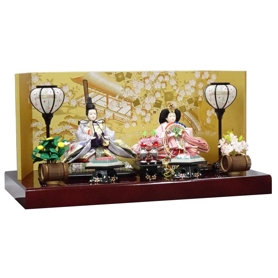 新品 お雛様 初節句に 間口65cm