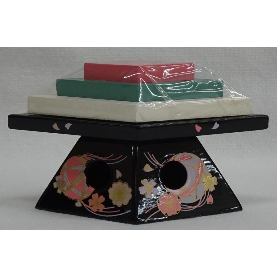 雛人形 収納飾り おしゃれ コンパクト 間口54cm刺繍桜柄収納ピンク