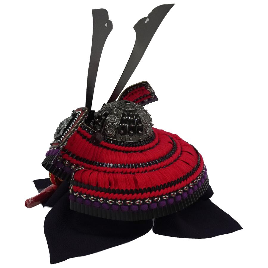 五月人形 兜 コンパクト 10号ブロンズ兜 間口45cm金彩金龍平飾り 兜