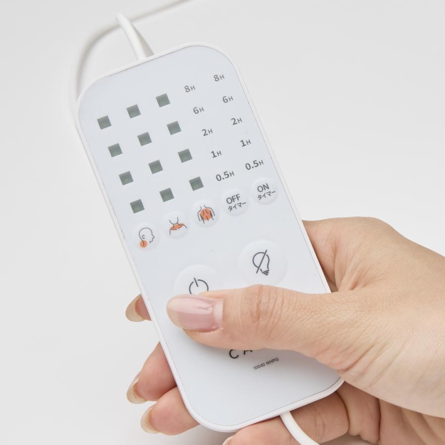 公式]【 CALQS 首と肩と腰がホッとする枕グランデ コントローラー 単品