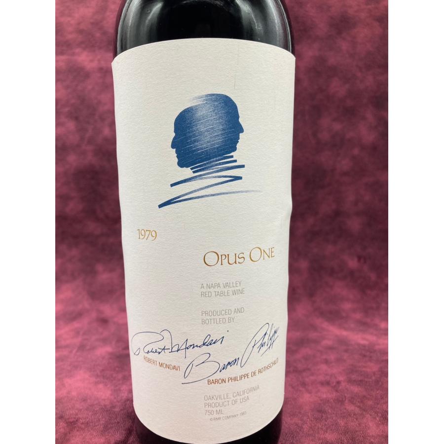 オーパスワン Opus one 1979 750ml アメリカ カルフォルニア 赤ワイン