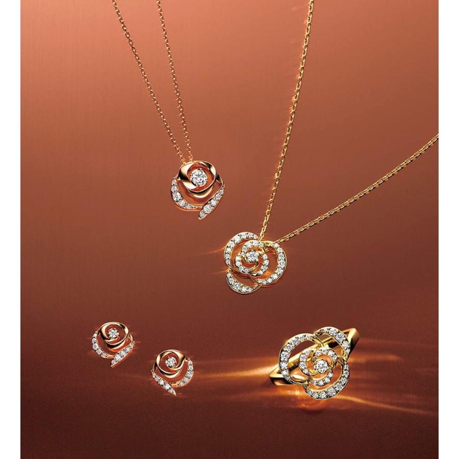 ヴァンドーム青山 Vendome Aoyama K18 ピンクゴールド クリスティーヌ ローズ ネックレス ダイヤモンド 0 17ct 品質 サンセットサンライズ 通販 Yahoo ショッピング