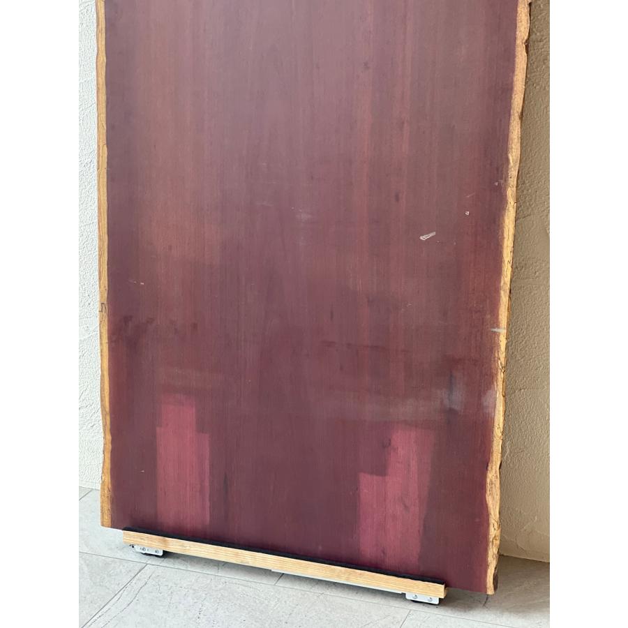 【オーダーメイド】パープルハート 一枚板 高周波プレス済み Lサイズ 幅：約2100mm×奥行：約870mm 厚約60mm_15