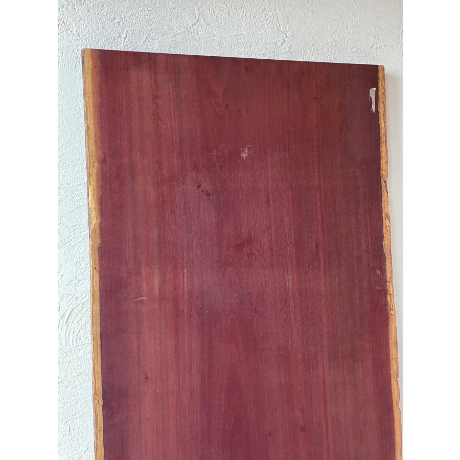 【オーダーメイド】パープルハート 一枚板 高周波プレス済み Lサイズ 幅：約2100mm×奥行：約870mm 厚約60mm_16
