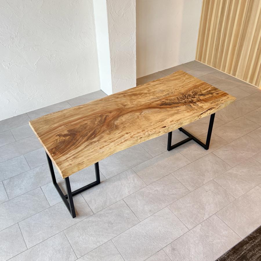 栃 トチ 一枚板 ダイニング カウンター テーブル