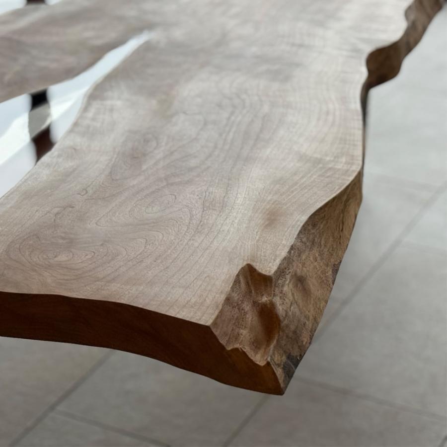 一点もの】サクラ 桜 レジンテーブル ダイニングテーブル 一枚板