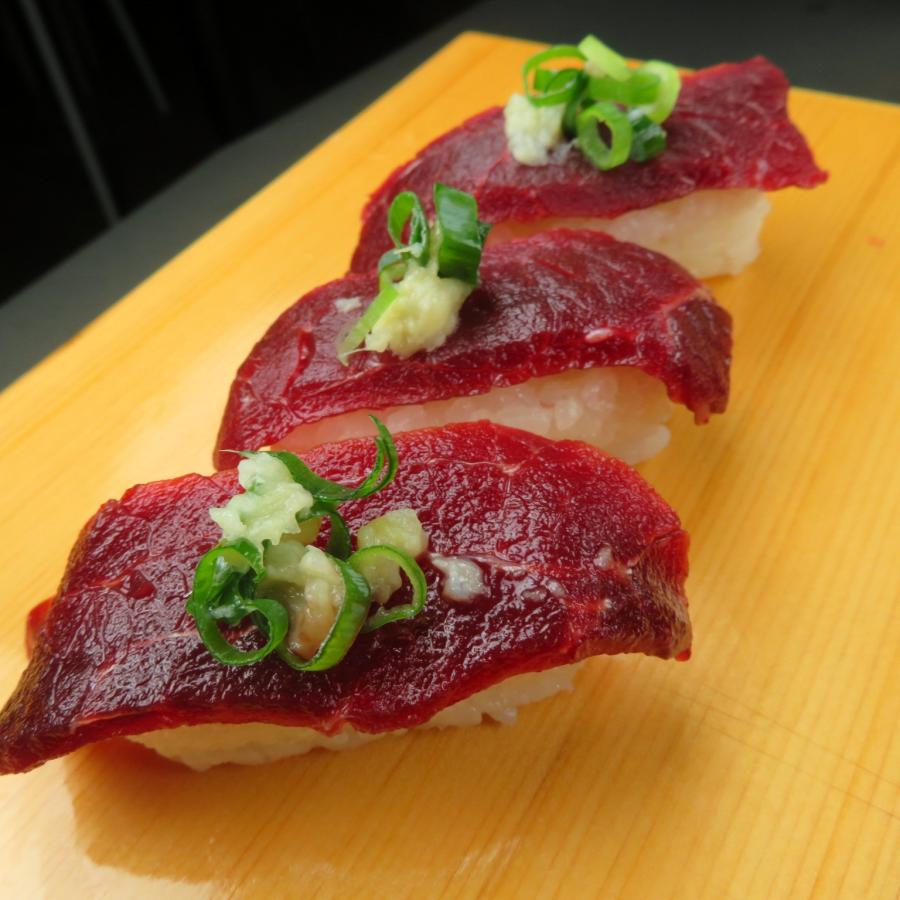 寿司ネタ 鯨 赤身スライス 8g×10枚パック 北西太平洋産 鯨肉 くじら