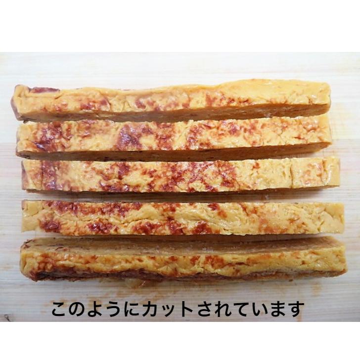 寿司 巻き芯 厚焼き玉子芯 約500ｇ 縦1/5カット 太巻き ふとまき たまご焼 冷凍 寿司ネタ 巻き寿司 のせるだけ　 爆買 |  | 06