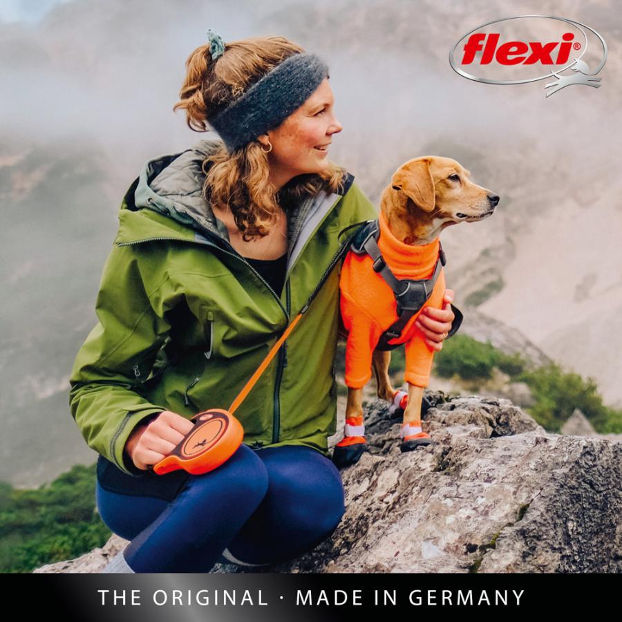 新品伸縮リードエクストリーム、8m 55kg未 flexi（フレキシ） フレキシリード 伸縮リード 大型犬 エクストリーム