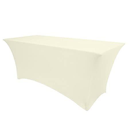 Ultimate Textile -35 Pack- 4 ft. Fitted Spandex Table Cover - Fits 30 x 48- フライパン