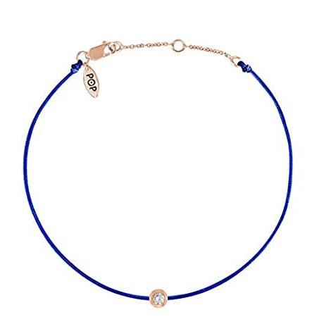 最高の品質 DAKOTT POP Diamond Bracelet, Blue, Medium ブレスレット