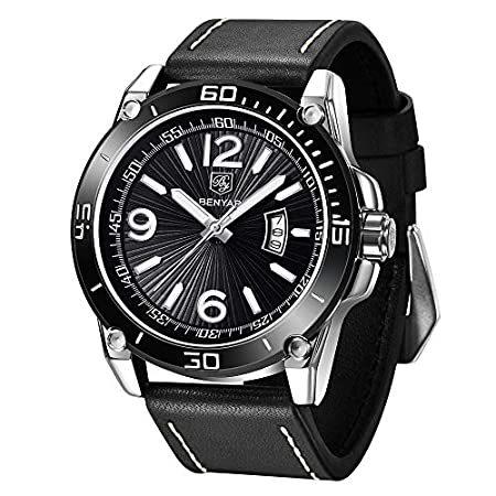 【在庫処分大特価!!】 Fashionable Wristwatch Date with Watches Men's Dial Wat Life Daily Business その他インテリア雑貨、小物