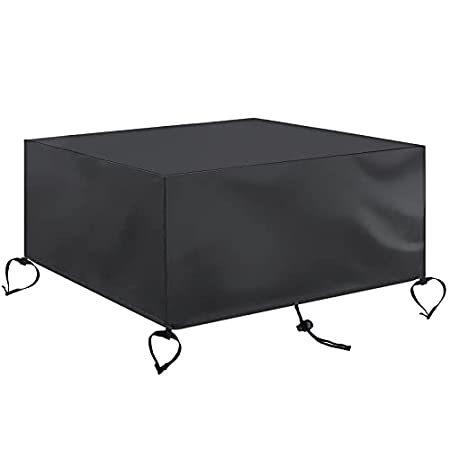 Fire Pit Cover Round for Fire Pit, Heavy Duty Outdoor Firepit Cover Full Co
