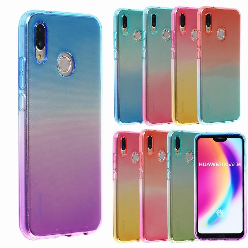 Huawei P Lite ケース ファーウェイplite スマホケース Tpu ソフトカバー クリア グラデーション Simフリー 格安スマホ 薄型 保護 耐衝撃 国内正規メーカー S264 Su Su Mu 通販 Yahoo ショッピング