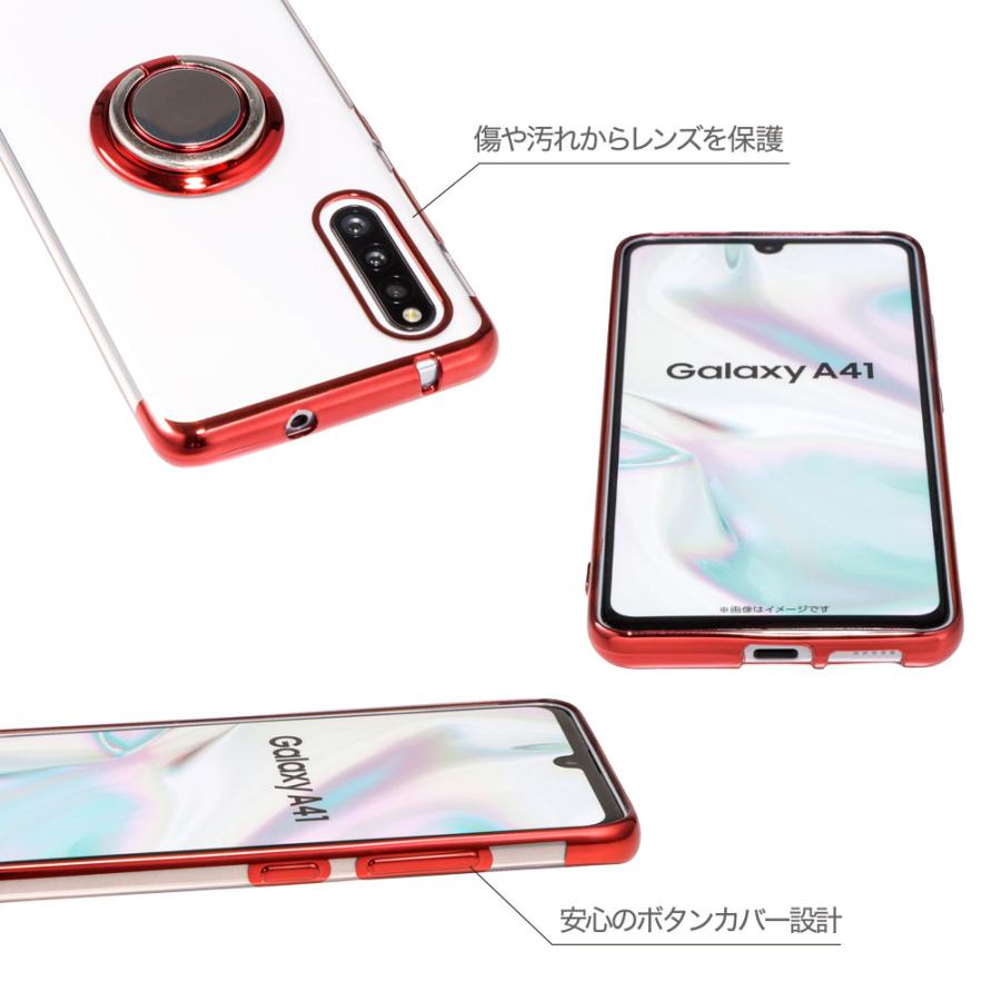 Galaxy 1 Sc 41a Scv48 ギャラクシー エーフォーティーワン スマホリング ケース メタリック 半透明 Tpu カバー ソフトケース クリアケース スマホケース S Su Su Mu 通販 Yahoo ショッピング
