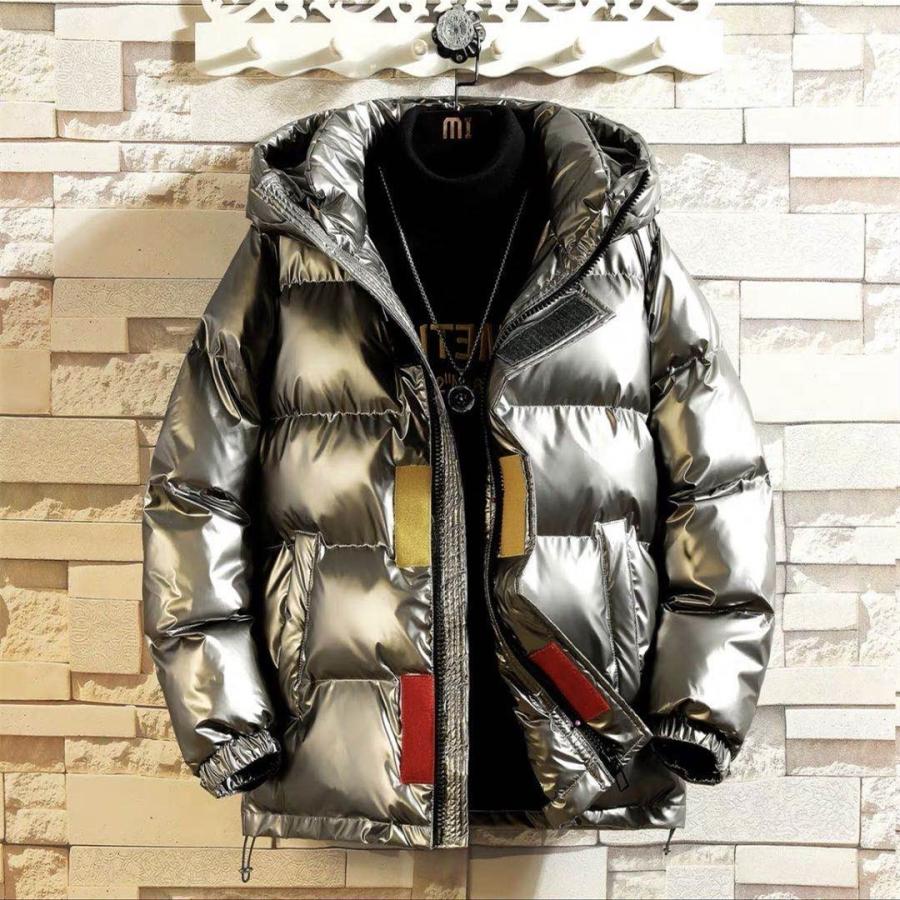 最大53 オフ ダウンコート メンズ ダウンジャケット 冬アウター 流行 ピカピカ 冬用 カジュアル おしゃれ かっこいい 人気 韓国ファッション 防寒 暖かい あったか もこもこ Avmap Gr