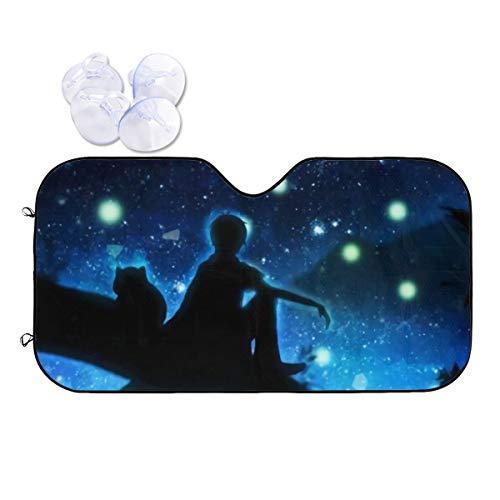 人気沸騰 サンシェード ビーチパラソル Nbgvggs Black 29 車用サンシェード 夏目友人帳 ニャンコ先生 猫 アニメ 遮光サンシェード 車用フロントシェード 車用品 高温隔離 四季対応 吸盤式 130ｘ70 Cm Www Threeriversofs Com