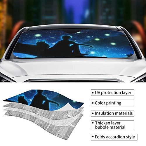 人気沸騰 サンシェード ビーチパラソル Nbgvggs Black 29 車用サンシェード 夏目友人帳 ニャンコ先生 猫 アニメ 遮光サンシェード 車用フロントシェード 車用品 高温隔離 四季対応 吸盤式 130ｘ70 Cm Www Threeriversofs Com