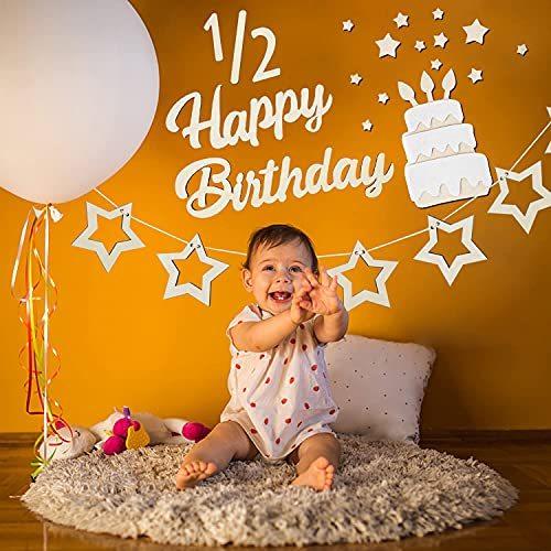 ハーフバースデー 飾り付け ガーランド 女の子 男の子 数字 1 2 3歳 誕生日装飾 六ヶ月お祝い 星ガーランド バースデーハット ケーキデコレーシ S 2416 スターメイト 通販 Yahoo ショッピング