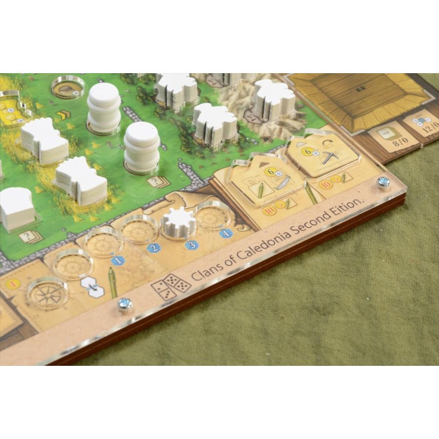 クランズオブカレドニア【第2版】 オリジナルオーバーレイ 4枚セット