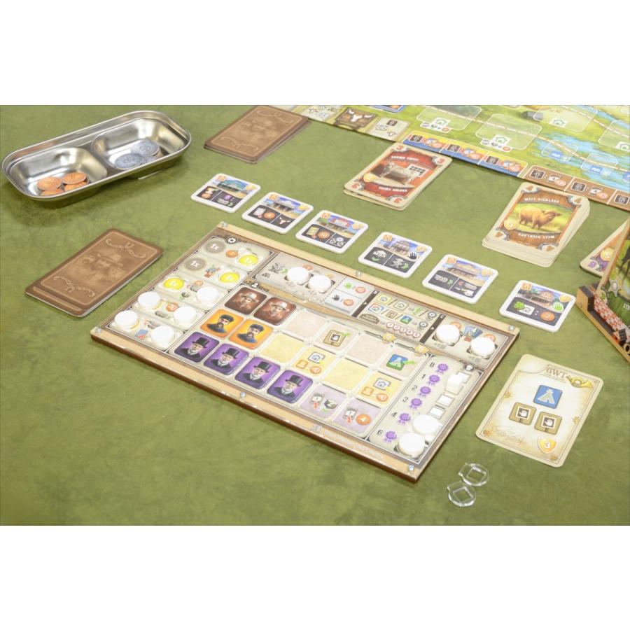 グレートウェスタントレイル オーガナイザー&times;4枚セット ボードゲーム オリジナル オーバーレイ ・送料無料 ルール 個人ボード