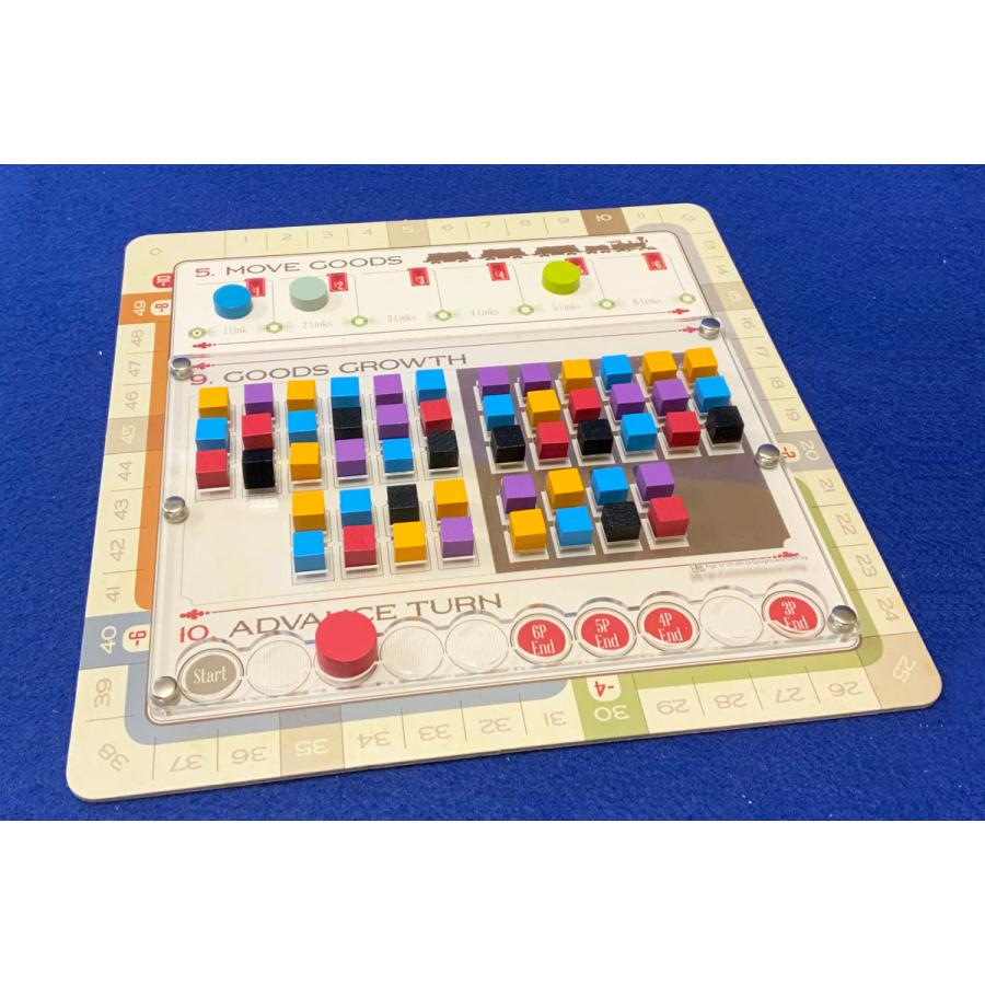 蒸気の時代【シンプル版オーバーレイ】 ボードゲーム オリジナル オーガナイザー・送料無料 ルール : スタピ堂 - 通販 - Yahoo!ショッピング