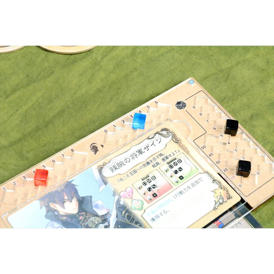 ウニコルヌスの騎士たちプレイヤーボード×7枚(収納ケース付き) ボードゲーム オーガナイザー 送料無料 ルール 個人ボード_3