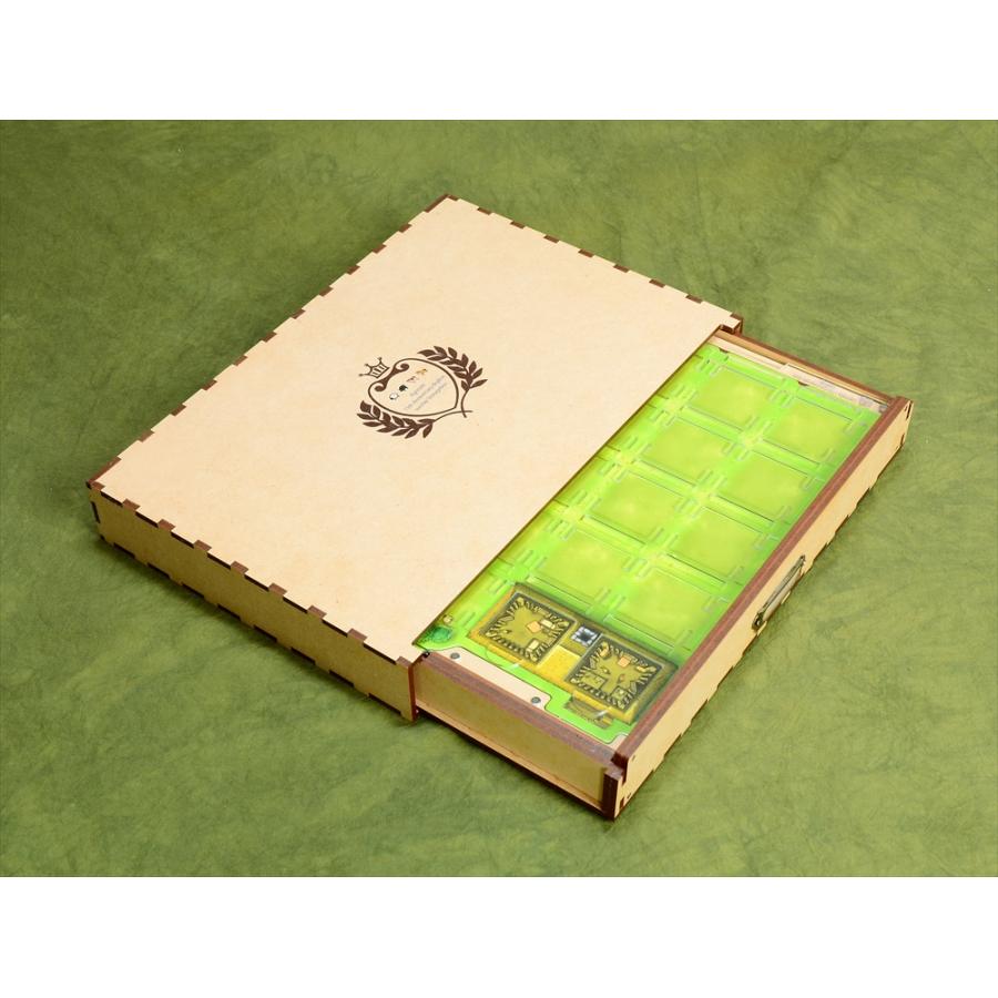 アグリコラ：15周年記念BOXオーバーレイ×4枚(収納ケース付き) ボード