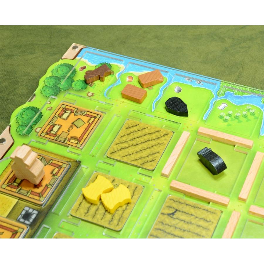 アグリコラ：15周年記念BOXオーバーレイ×4枚(収納ケース付き) ボード