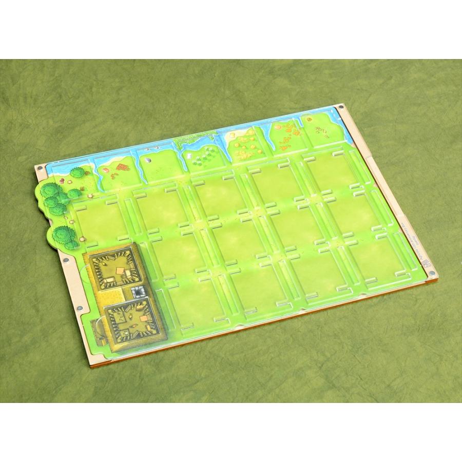 アグリコラ：15周年記念BOXオーバーレイ×4枚(収納ケース付き) ボード