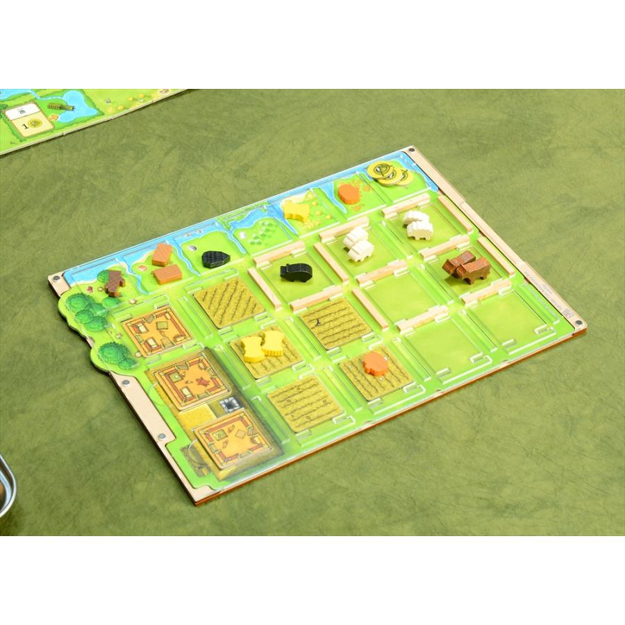 アグリコラ：15周年記念BOXオーバーレイ×2枚のみ ボードゲーム 