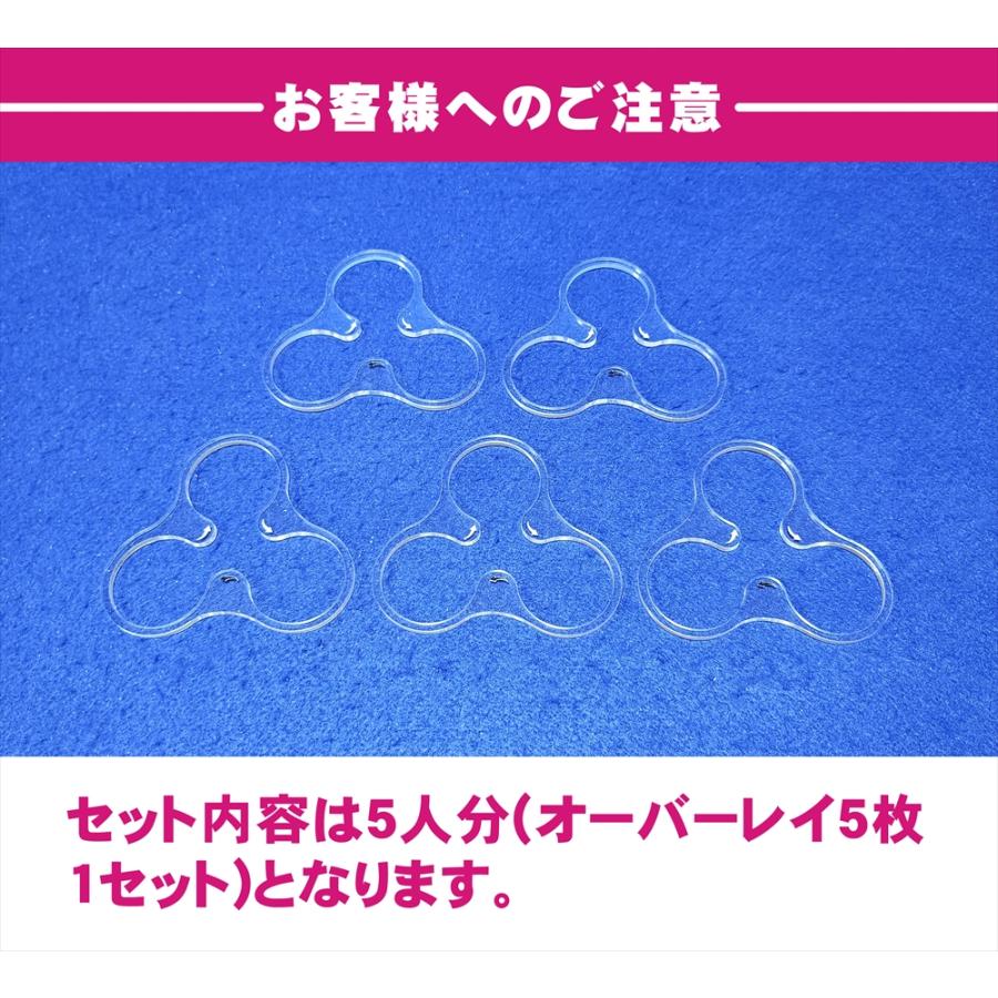 テラミスティカ 革新の時代パワーサイクル用オーバーレイ×5枚 ボード