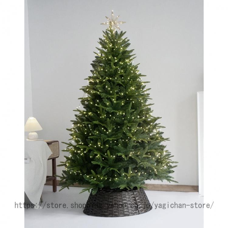 クリスマスツリー 特大 北欧風 おしゃれ 飾り 本物そっくり リアル クリスマスツリーの木 赤 青 金 銀 クリスマスツリー 豪華なオーナメントセット もみの木 クリスマスツリー