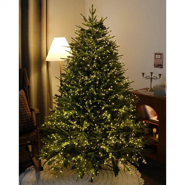 【値段交渉可：送料込】 クリスマスツリー 特大 針葉樹 おしゃれ 北欧 まるで本物 ドイツトウヒツリー オーナメント飾り ヌードツリー クリスマスツリー スリム プレゼント 【P1756496291】(10820円)